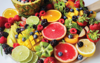 Eating fruits and vegetabels and avoiding acidic and sugary foods can help keep your teeth healthy and strong.