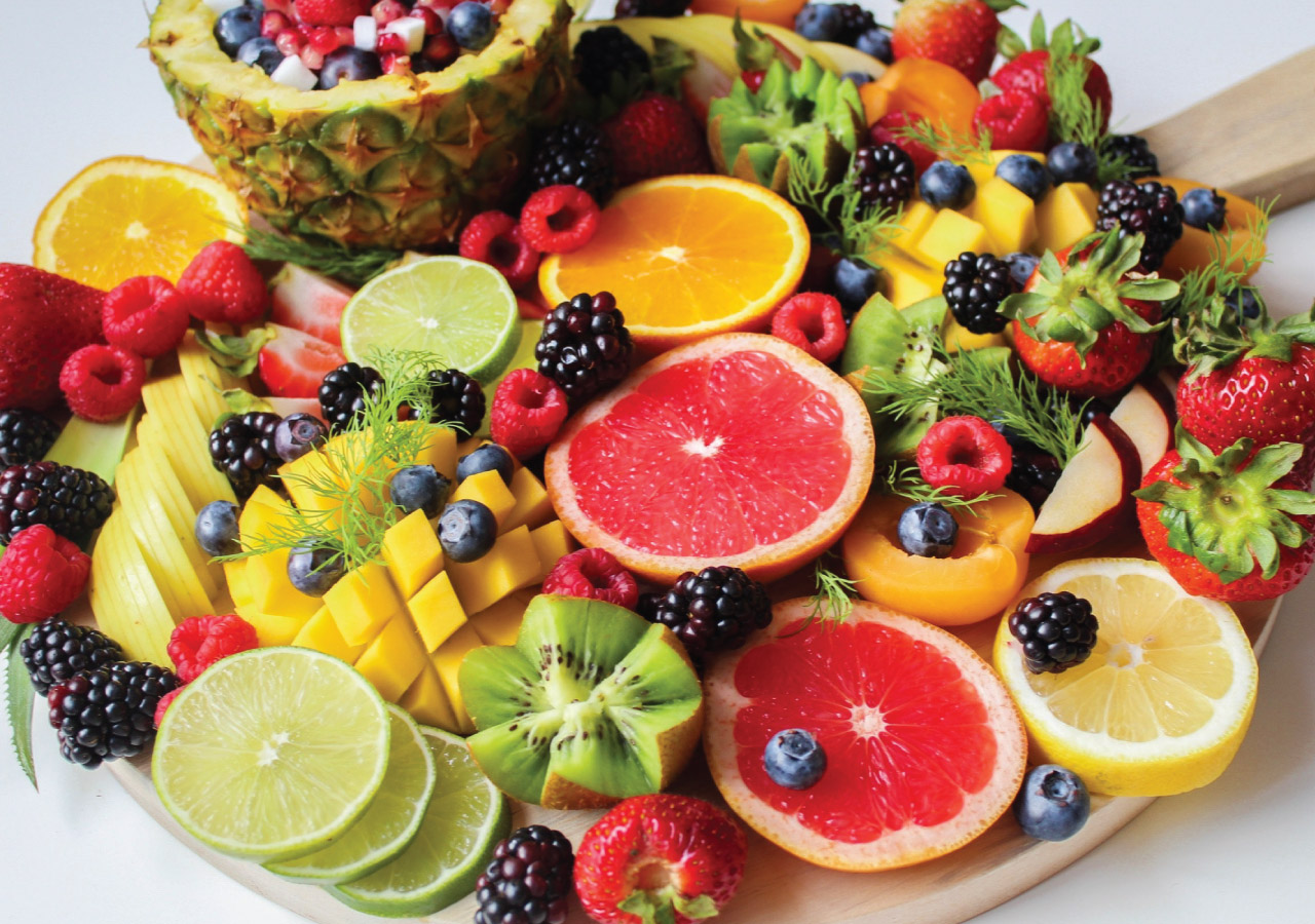 Eating fruits and vegetabels and avoiding acidic and sugary foods can help keep your teeth healthy and strong.